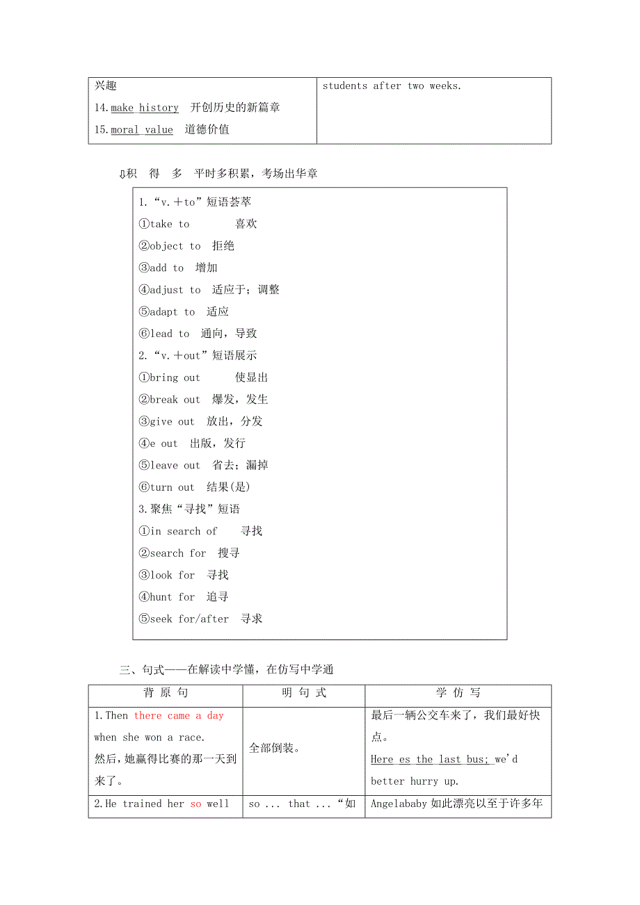 2019-2020年高考英语一轮复习Unit4UnforgettableFilms学案重庆大学版必修.doc_第3页