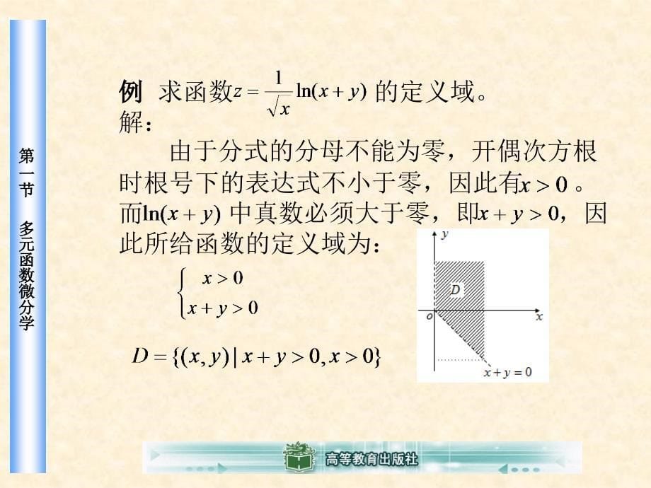 高等数学全套配套课件工科类魏寒柏骈俊生 第七章多元函数微积分学及其应用_第5页