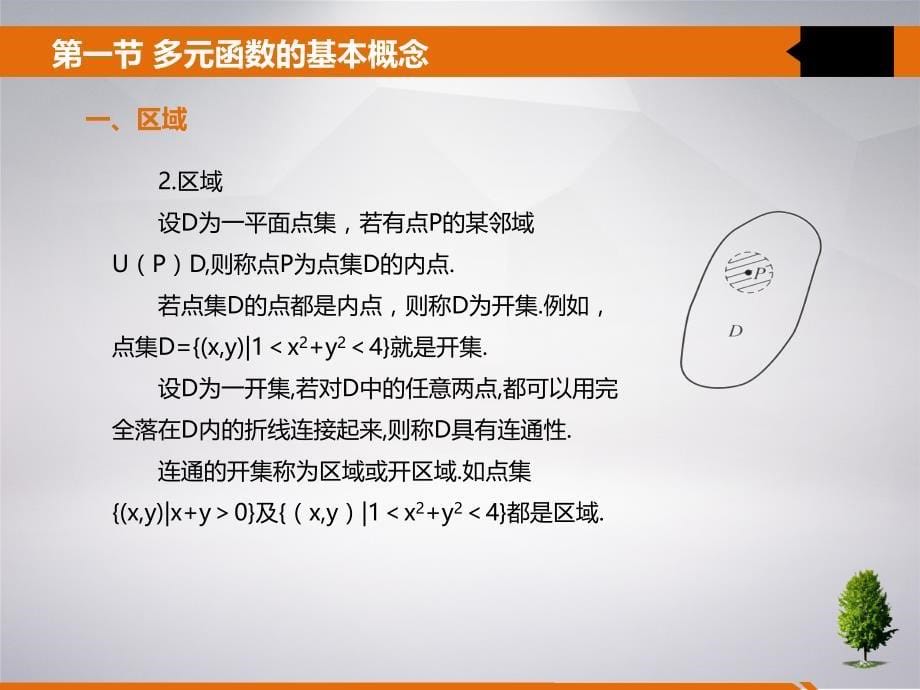 高等数学 教学全套课件 高职 10 第十章 多元函数微分学_第5页