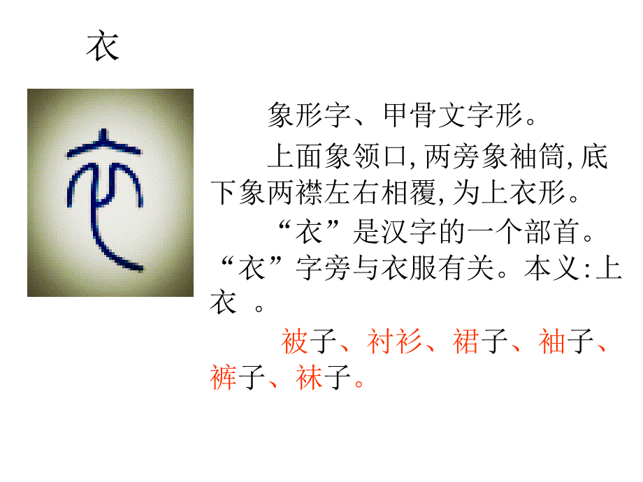 示字旁与衣字旁7ppt课件.ppt_第2页