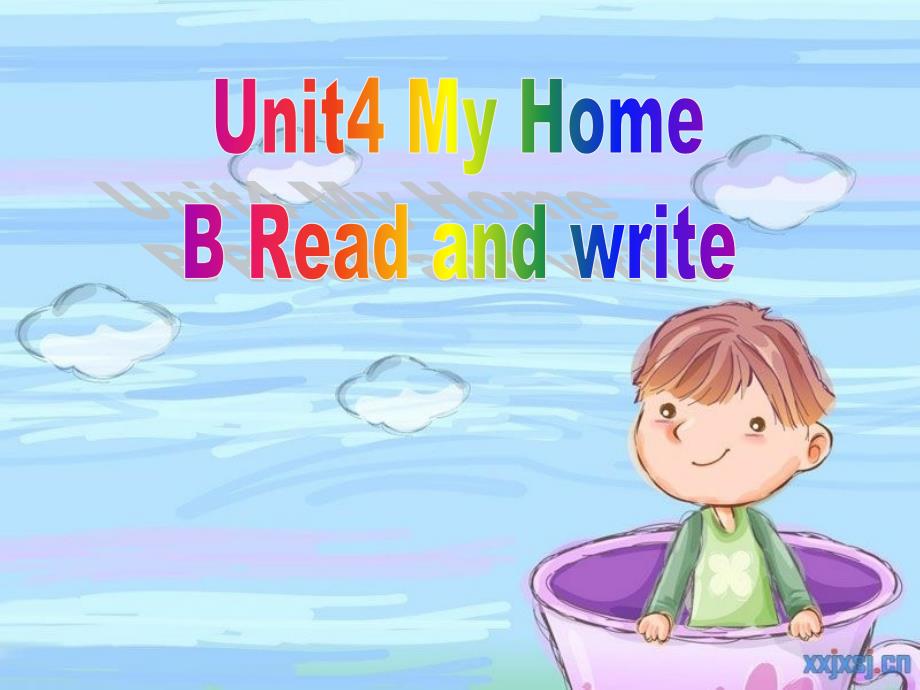 新版PEP小学英语四年级上册Unit4 B read and writeppt课件.ppt_第1页