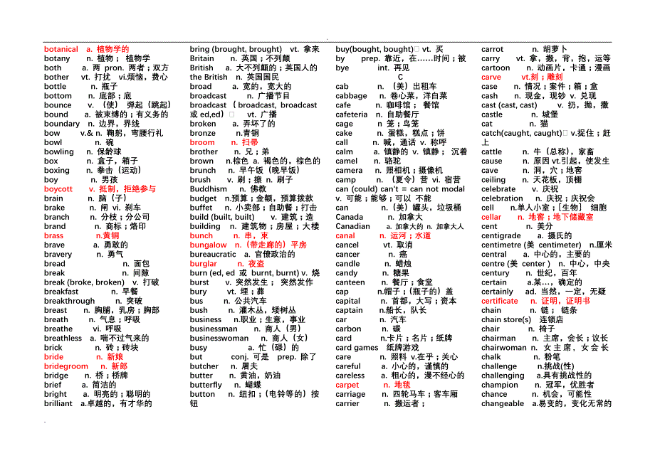 托福3500个基础词汇_第4页