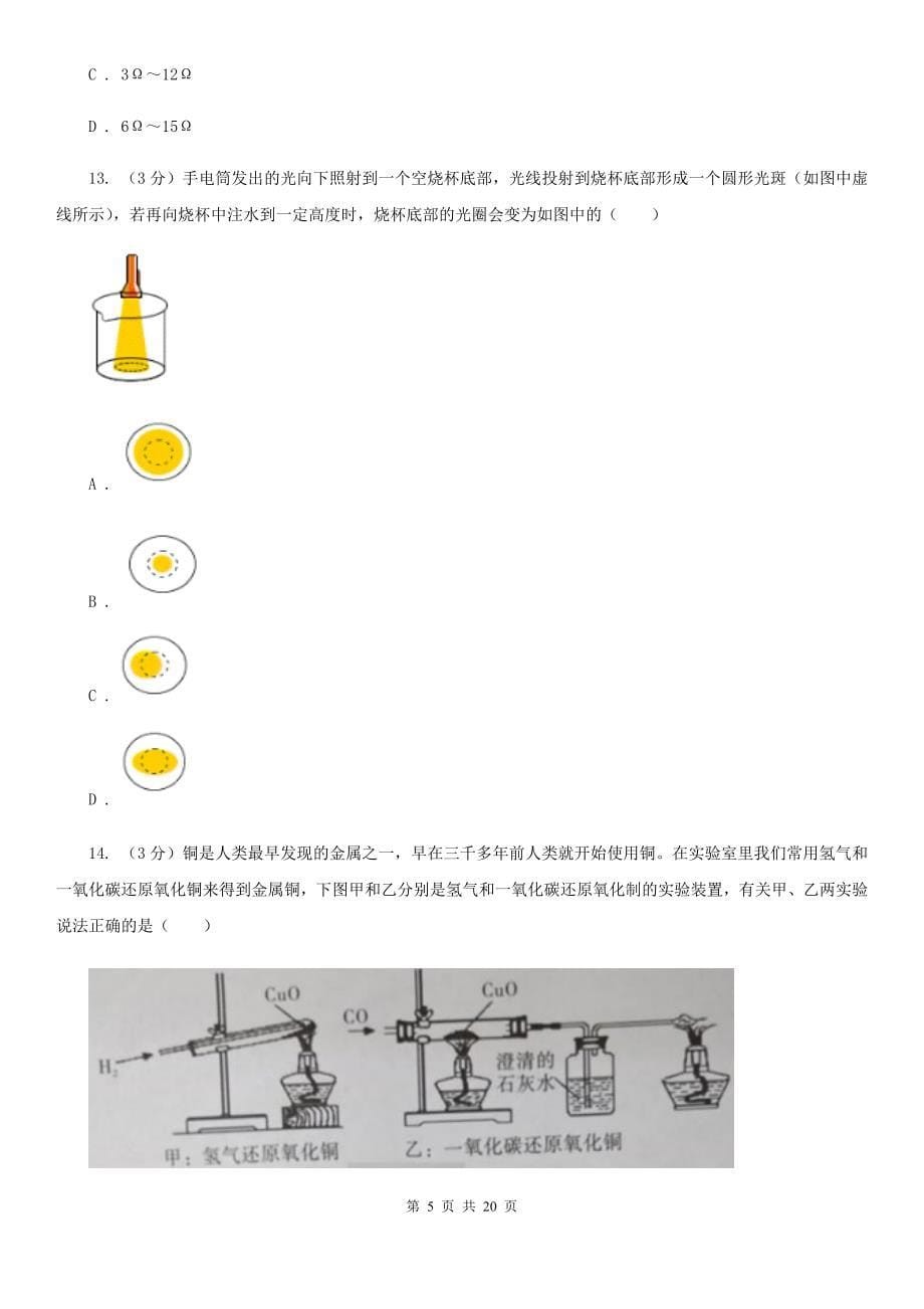 九年级科学3月中考模拟联考试试卷D卷.doc_第5页