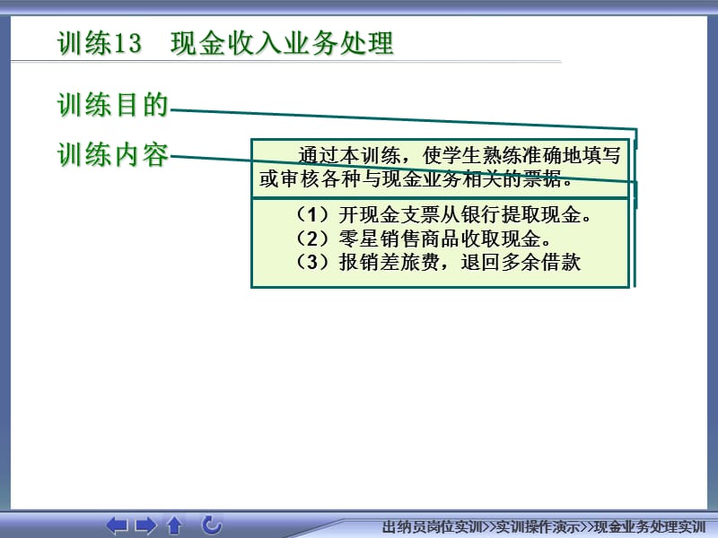 04现金业务处理实训ppt课件.pps_第4页