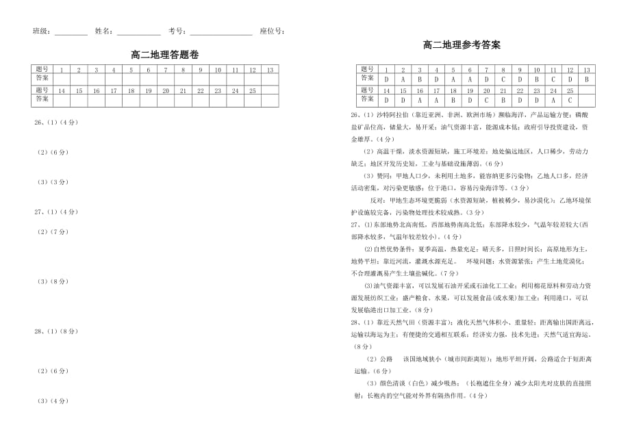 《西亚和北非》练习题_第4页