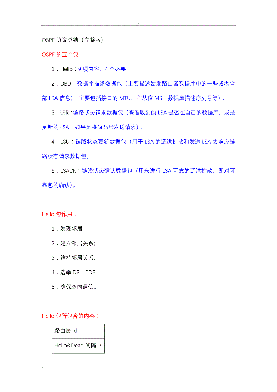 OSPF协议详解(最终版)_第1页