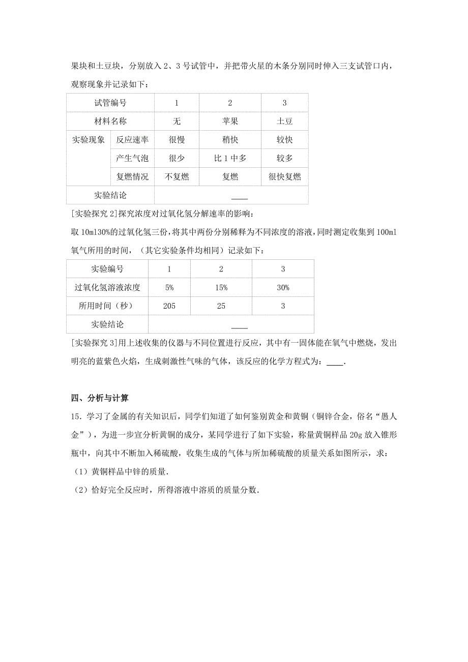 2019-2020年九年级（下）月考化学试卷（3月份）（解析版）.doc_第5页