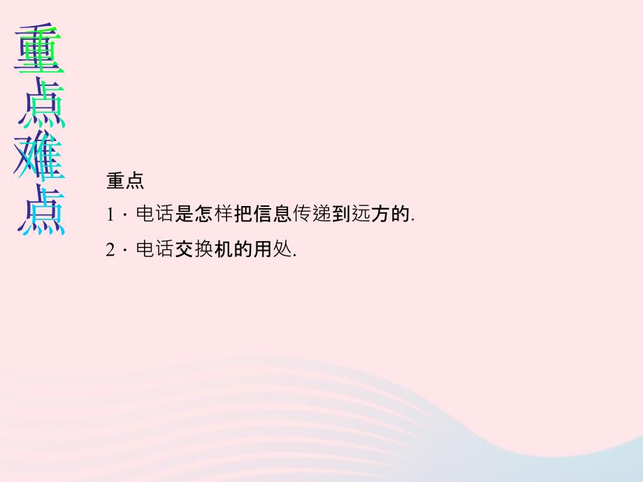 九年级物理全册第21章第1节现代顺风耳电话教学课件（新版）新人教版_第3页