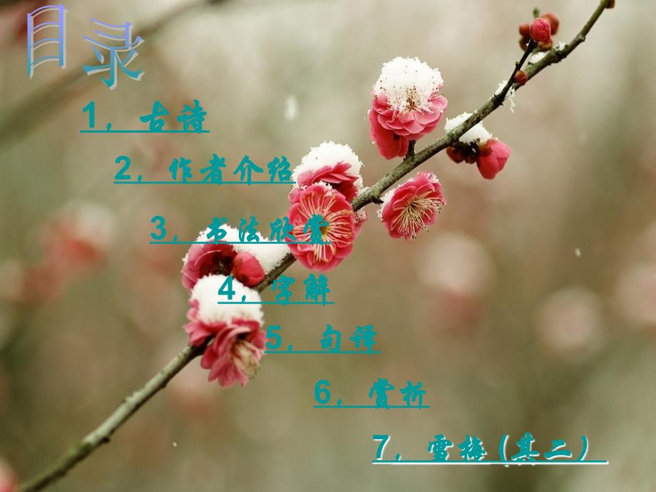 古诗《雪梅》PPT课件.ppt_第2页