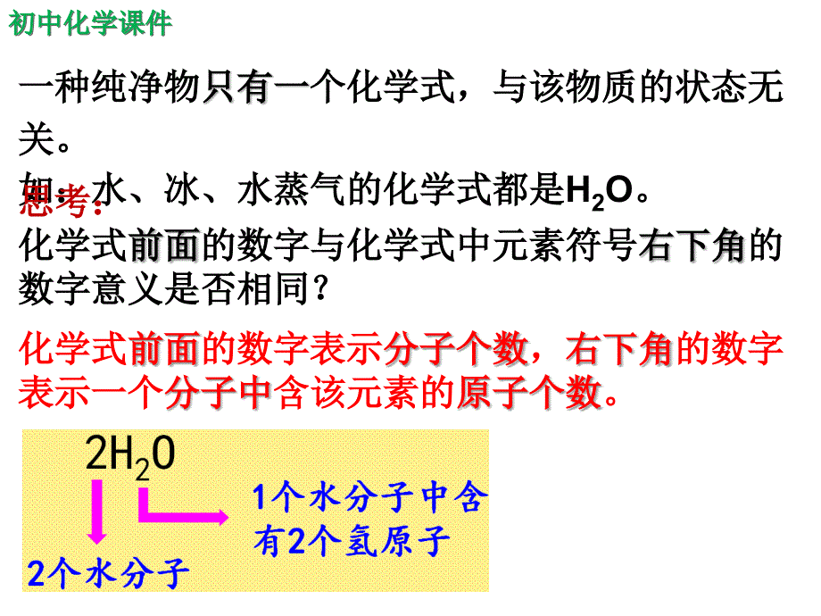 初中化学自然界的水之化学式课件_第3页