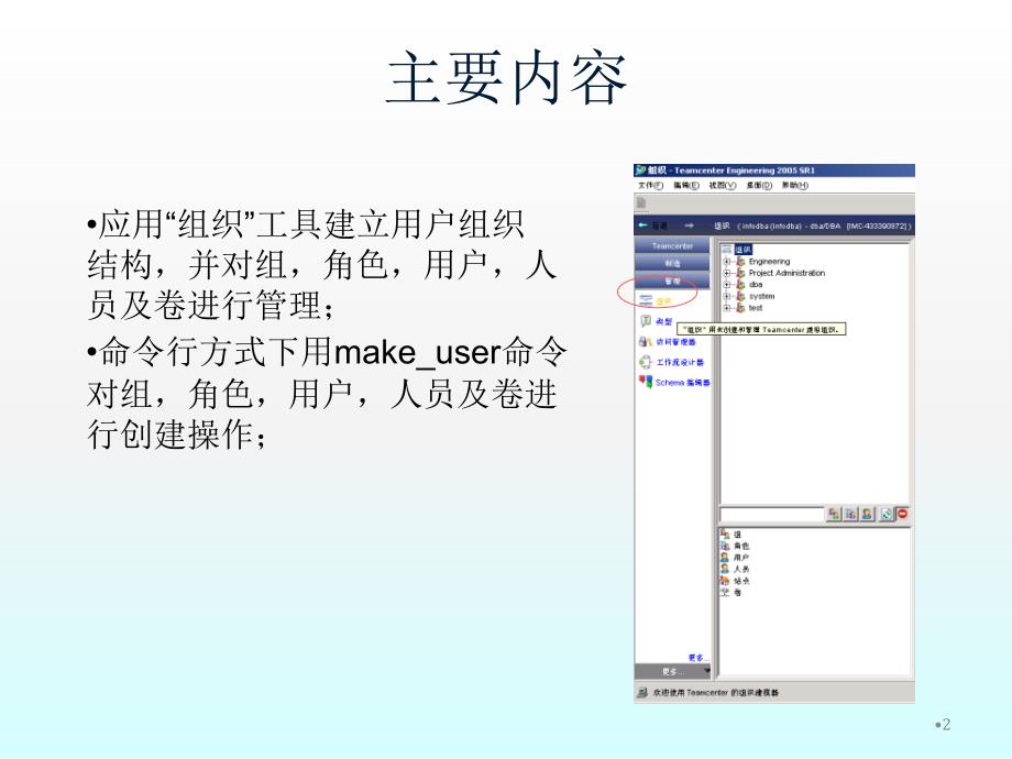 Teamcenter组织管理ppt课件.ppt_第2页