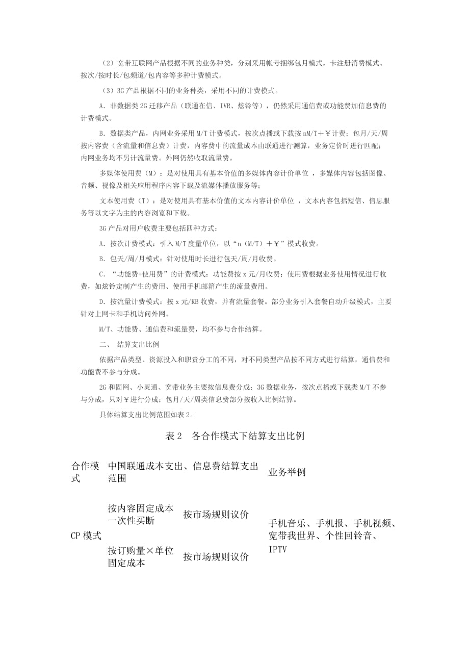 中国联通CP及SP合作管理办法.doc_第3页