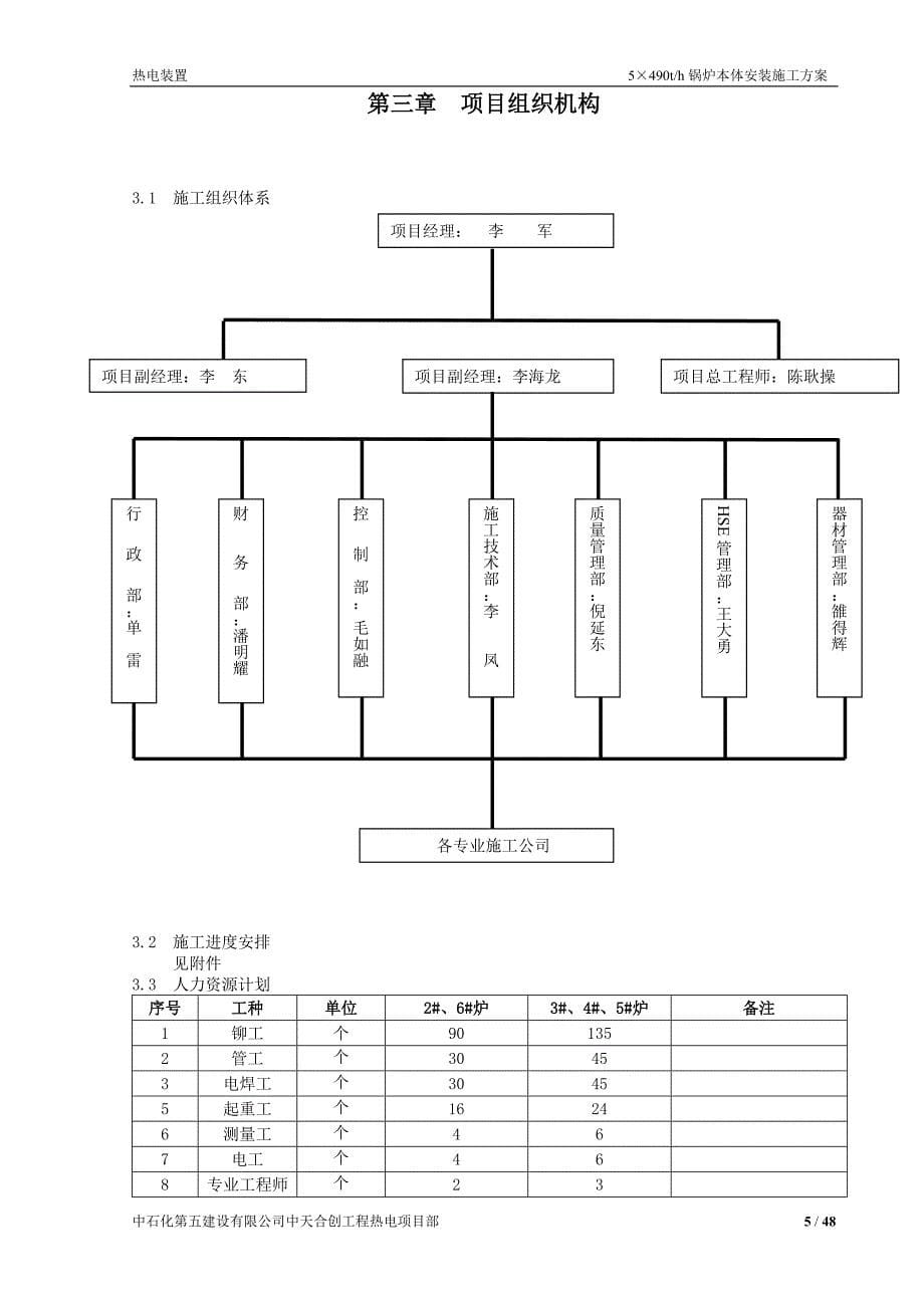 490吨锅炉安装施工方案_第5页