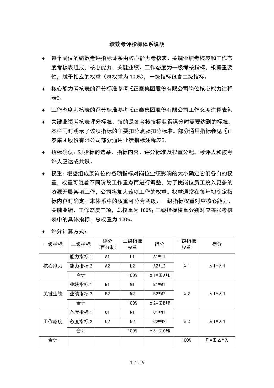 Andrew集团绩效考评指标体系_第5页