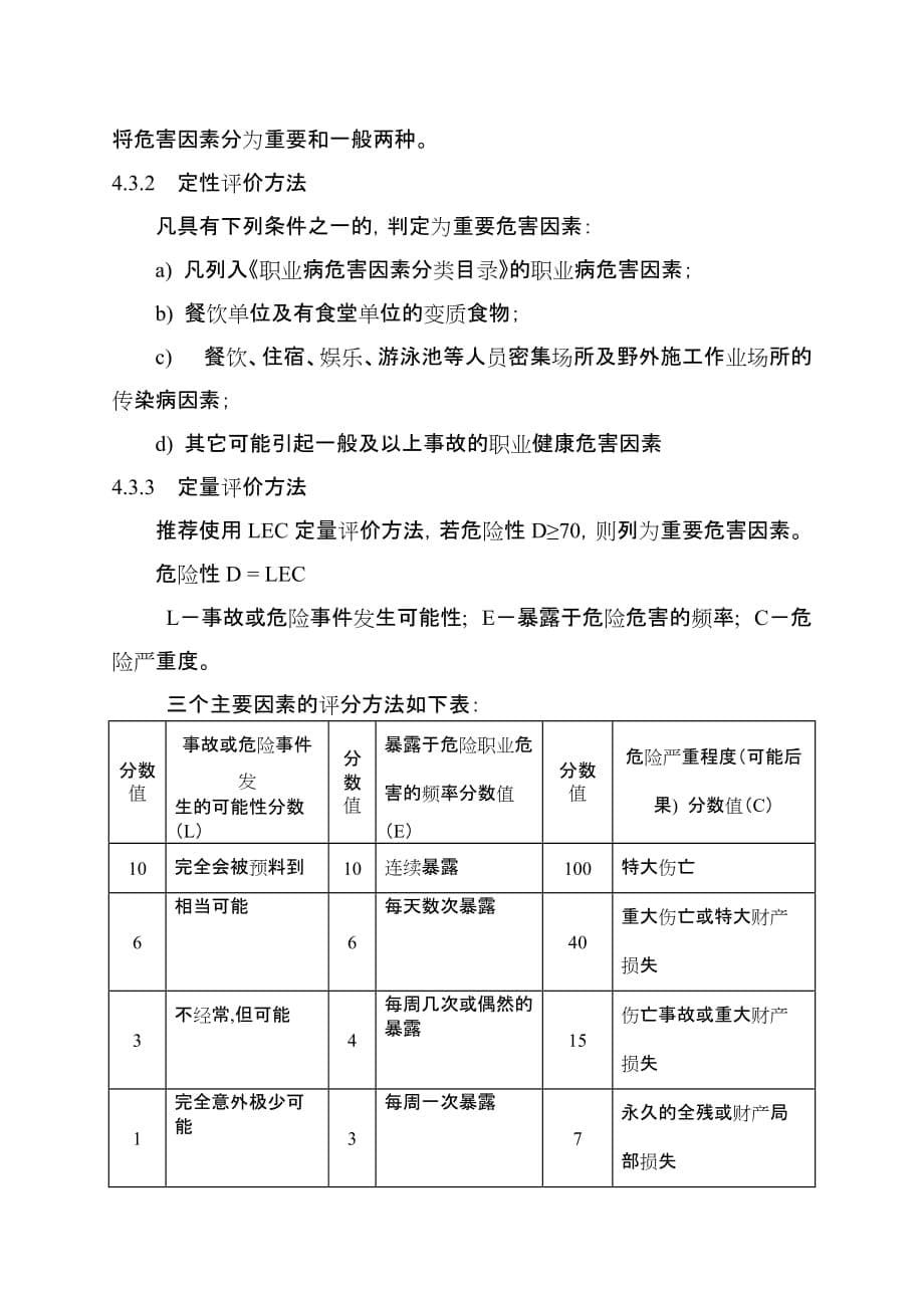 A5.2.2职业健康危害识别及风险评价管理办法.doc_第5页