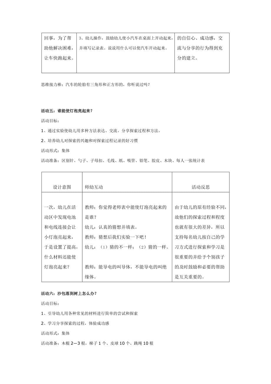 幼儿园中班主题教案合集200中班主题活动六则：遇事自己想办法_第5页