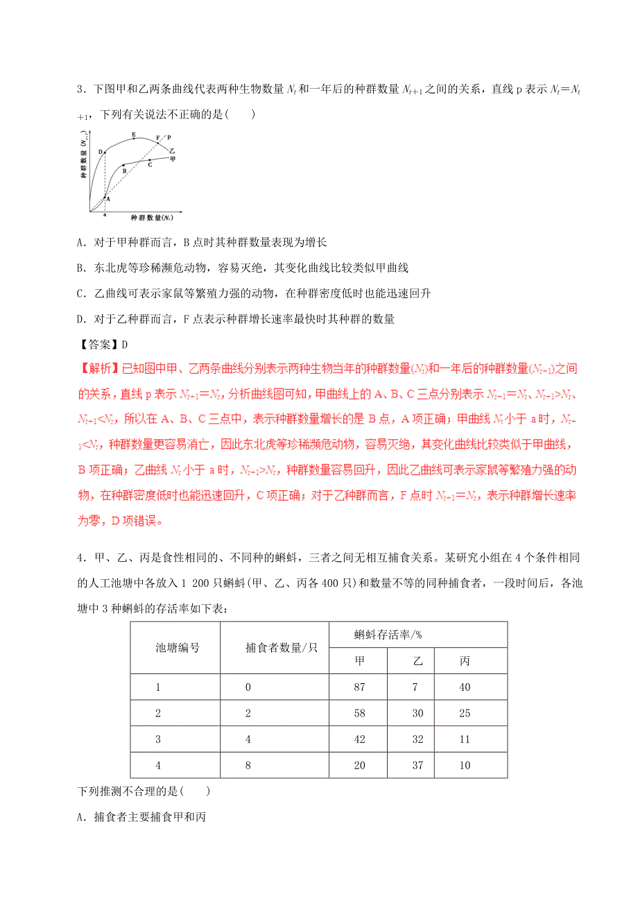 2019-2020年高考生物四海八荒易错集专题13种群和群落.doc_第2页