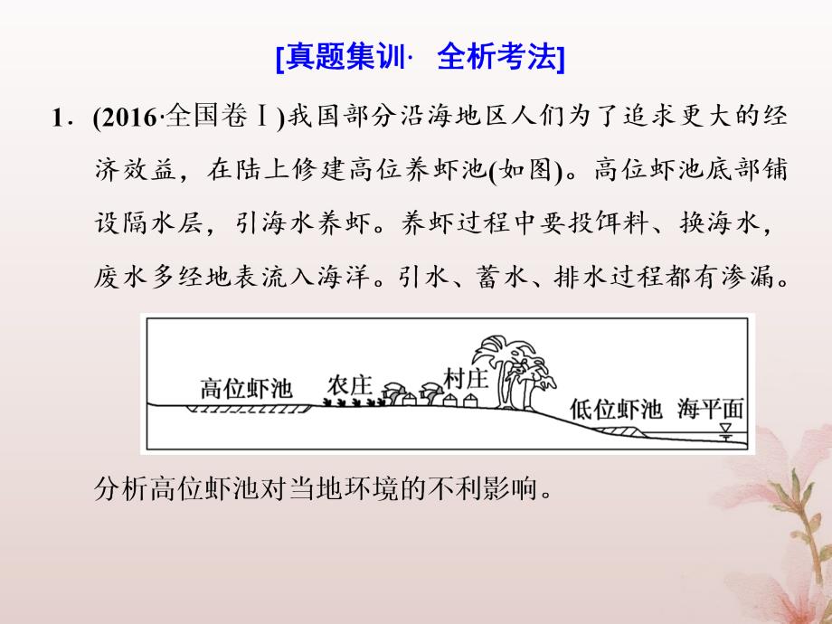 通用高考地理一轮复习第五部分鸭模块第二章环境保护课件_第4页