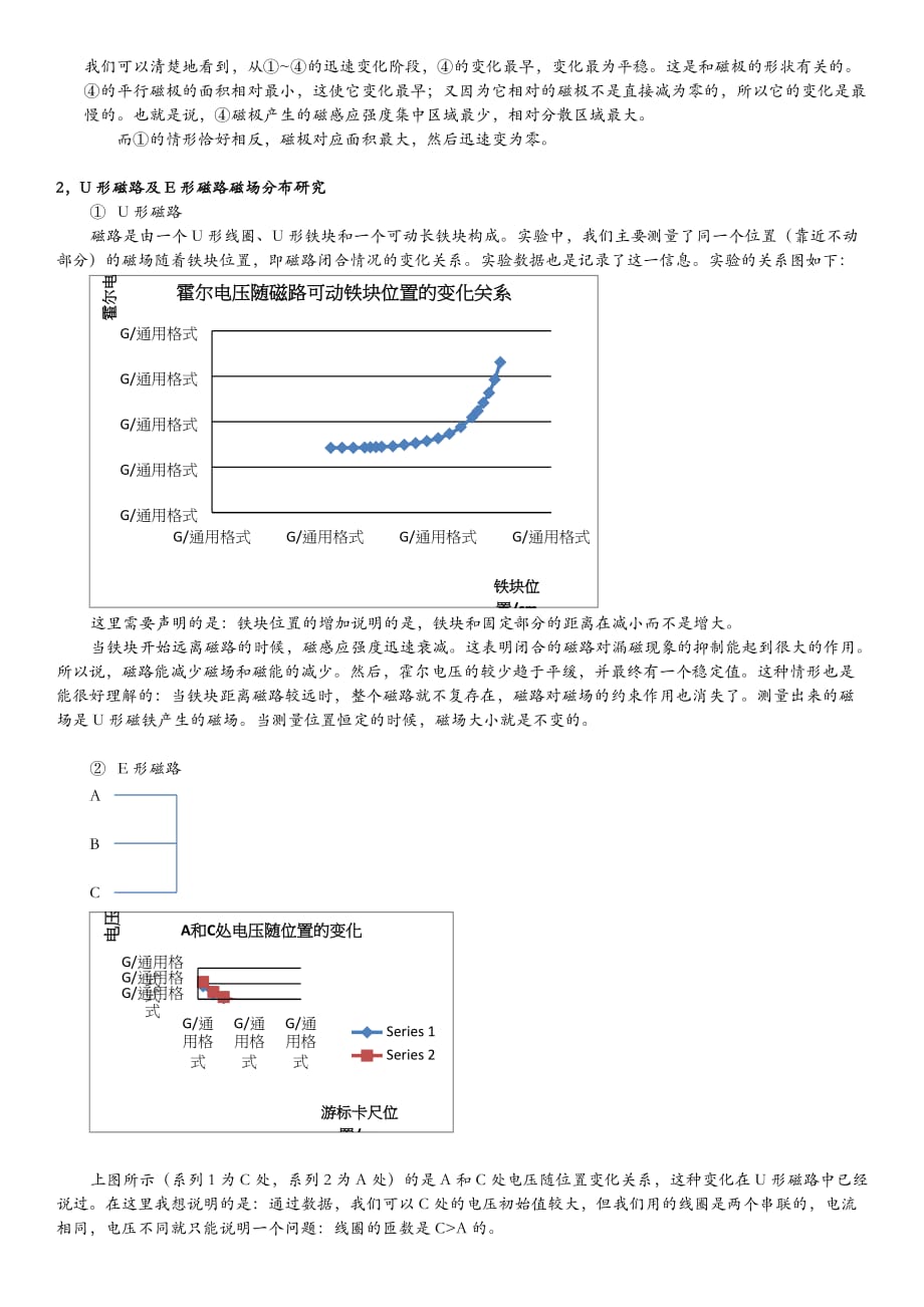 磁场分布(北京科技大学物理实验报告).docx_第3页