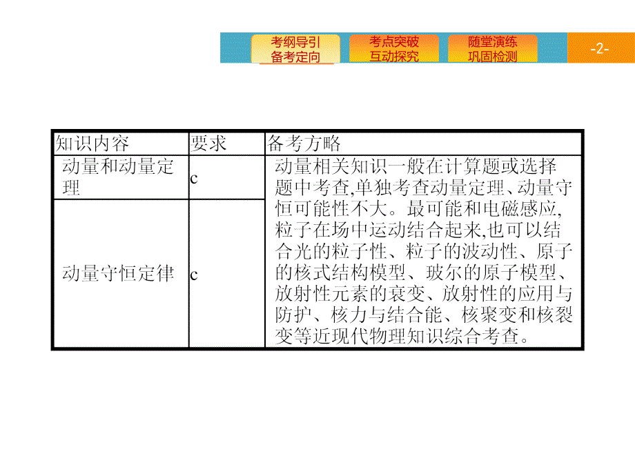 高考物理复习（江浙选考1）配套课件：第十五章 动量守恒定律 第34讲_第2页