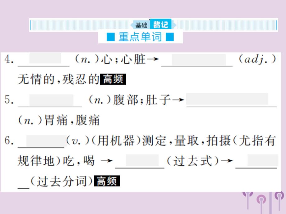 山东省潍坊市中考英语总复习第一部分八下第十讲课件_第3页