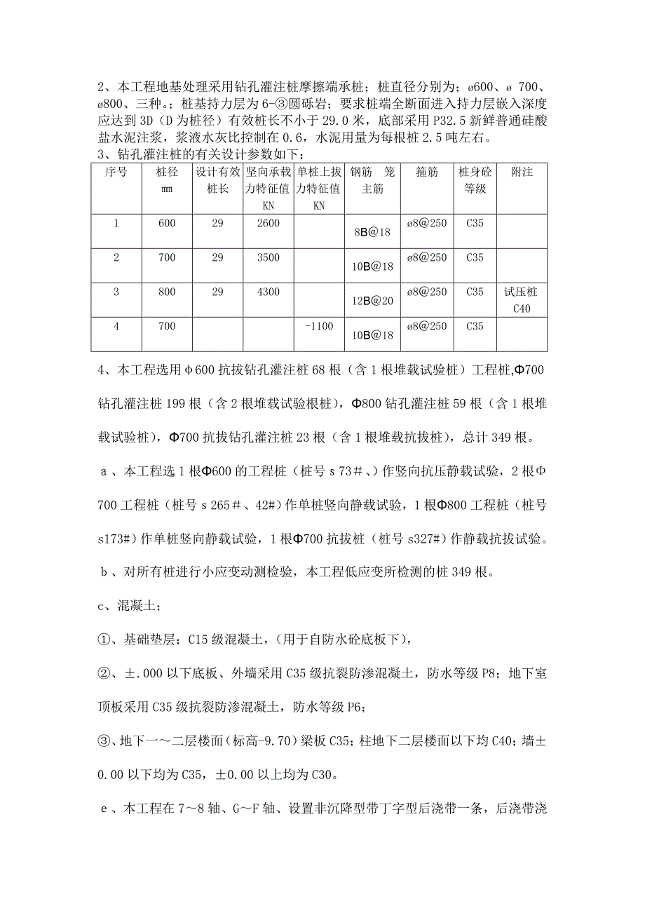 杭政储出31#商业金融用房基础工程监理小结(恢复).doc_第4页