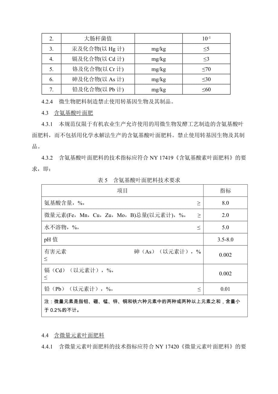 有机产品投入品认证规范(肥料).doc_第5页