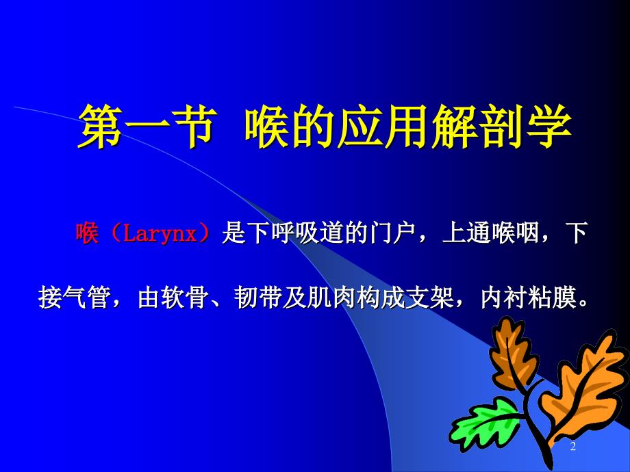 喉的解剖ppt课件.ppt_第2页