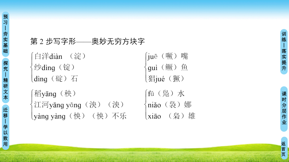 高中语文粤教版必修三课件：第3单元 12 荷花淀_第4页