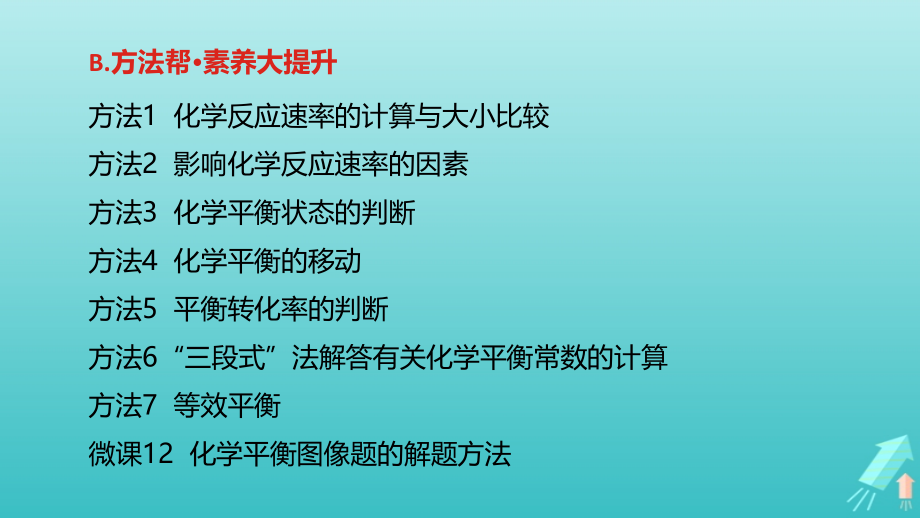 高考化学总复习专题16化学反应速率与化学平衡课件_第3页