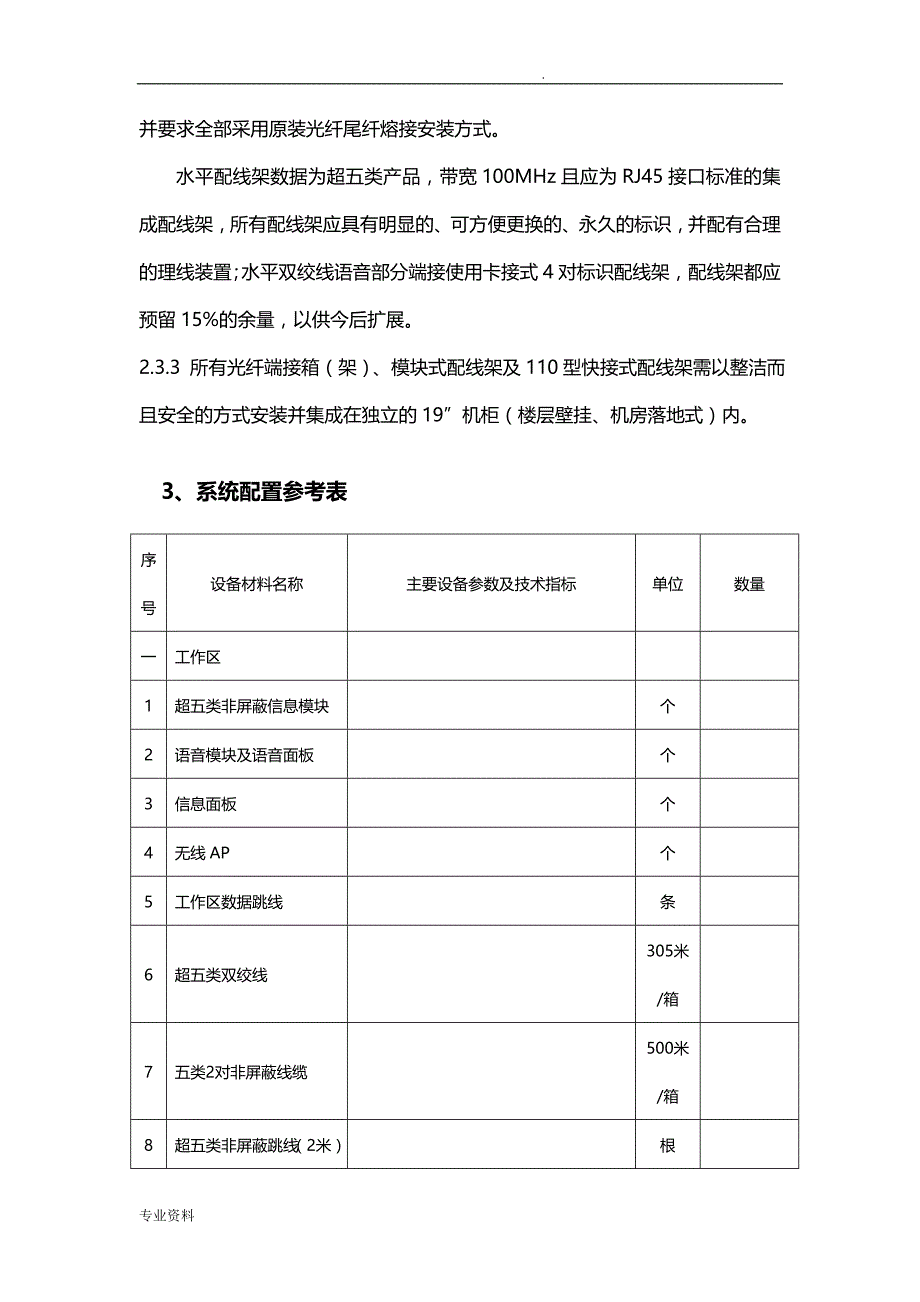 别墅弱电工程方案与对策_第3页