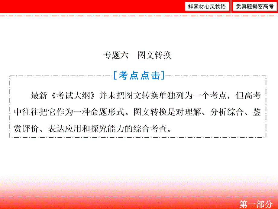 高三人教版语文一轮复习课件：第一部分 语言文字运用 专题六_第2页