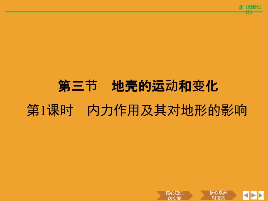 地理创新设计人教版全国通用必修一课件：第2章 地球上的大气 第三节 第1课时_第1页