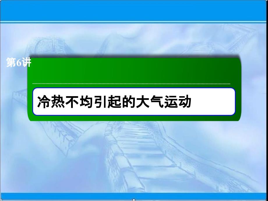 高三地理一轮复习人教版课件：第6讲　冷热不均引起的大气运动_第2页