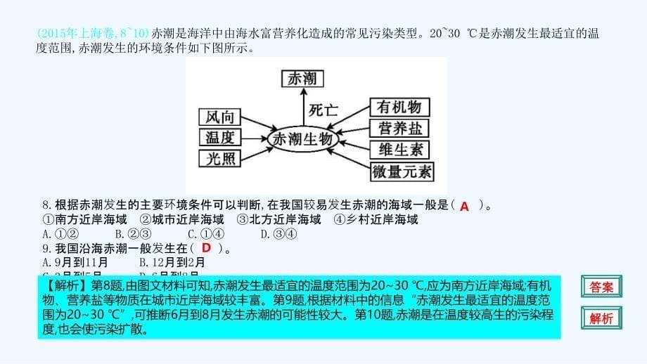 高考地理人教总复习课件：第十三单元 人类与地理环境的协调发展_第5页