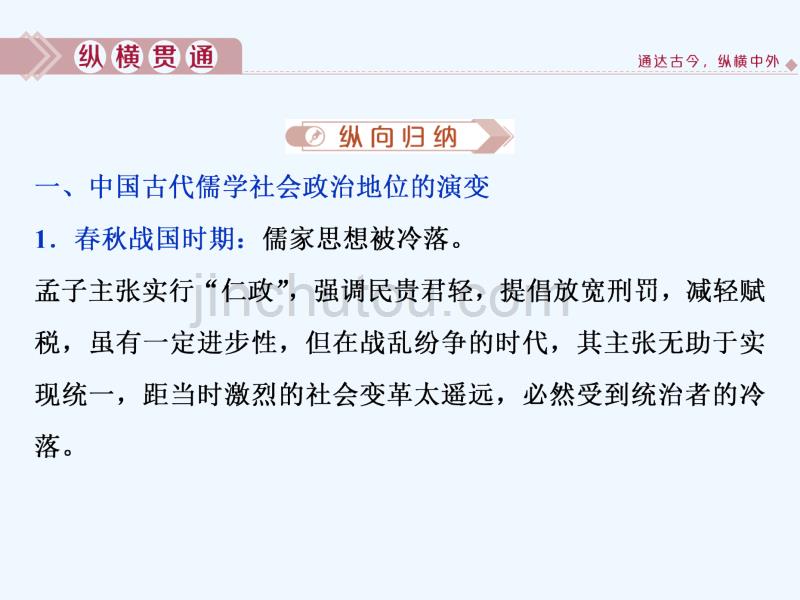 高考历史（人民）新探究大一轮课件（含新题）：专题十二　中国传统文化主流思想的演变与古代中国的科技文化 专题综合提升_第3页