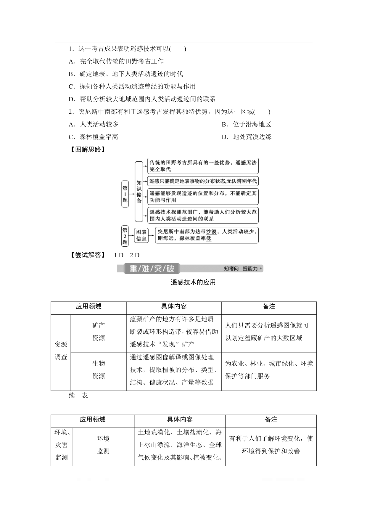 2021版高考地理（人教版）一轮复习教师用书：第26讲　地理信息技术在区域地理环境研究中的应用_第4页