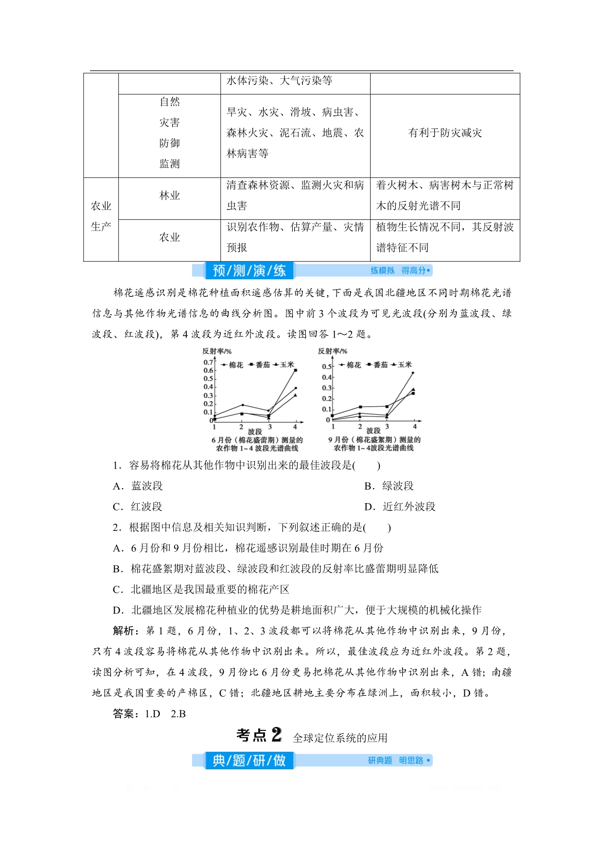 2021版高考地理（人教版）一轮复习教师用书：第26讲　地理信息技术在区域地理环境研究中的应用_第5页