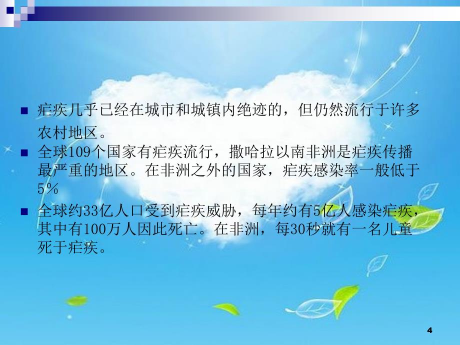 （推荐精选）疟疾的预防与控制.ppt_第4页