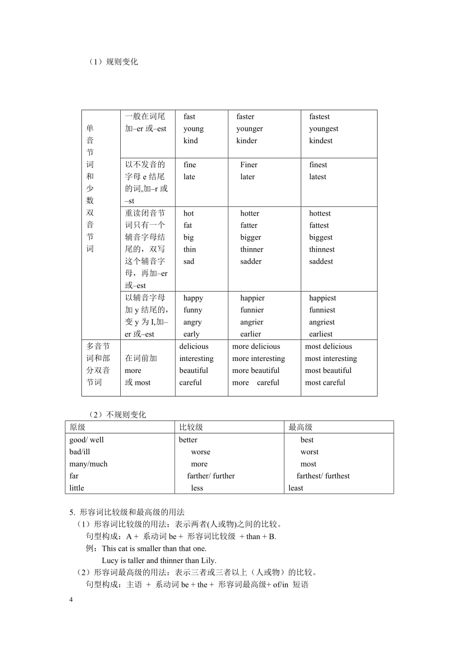 人教PEP版小学英语六年级下册 Unit 1 单元概述与课时安排_第4页