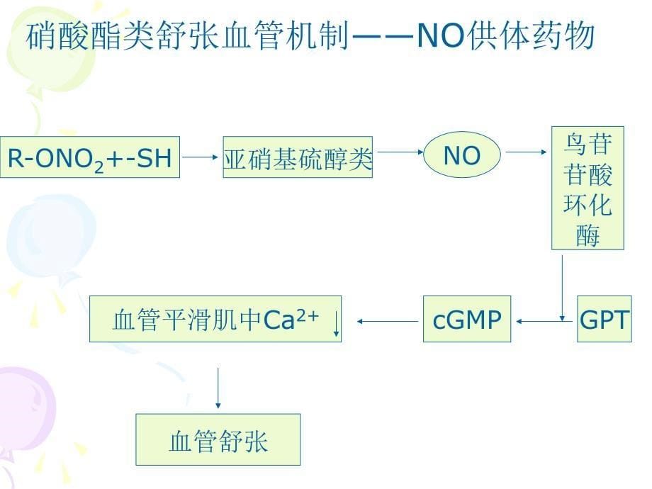 硝酸酯类药物在抗心肌缺血方面的应用.ppt_第5页