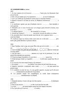 TFU法语四级统考试题