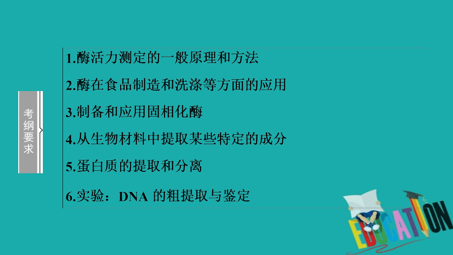 2021高三生物人教版一轮复习课件：选修1 第3讲　生物技术在其他方面的应用_第2页