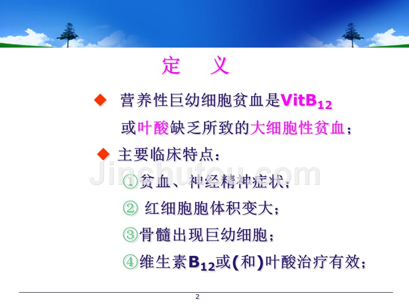 （推荐精选）营养性巨细胞性贫血.ppt_第2页