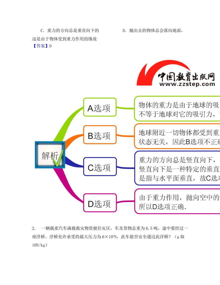 高中物理 第三章 相互作用 3.1 重力 基本相互作用图解素材 新人教版必修1（通用）_第2页