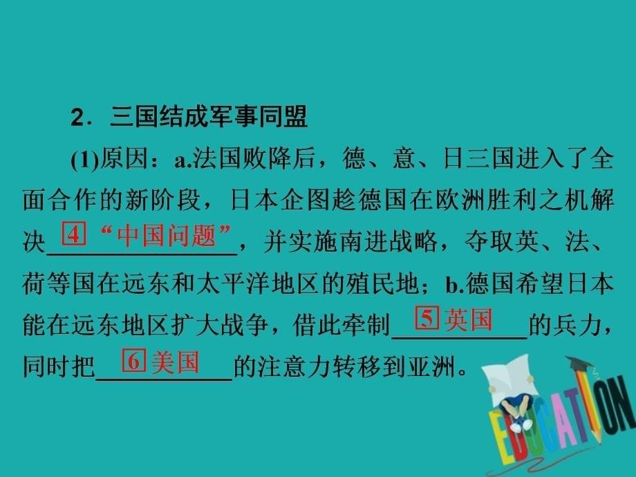 2019-2020学年高中历史专题三第二次世界大战3.3大战的新阶段课件_第5页