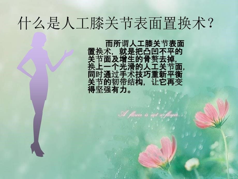 （推荐精选）膝关节置换护理查房.ppt_第5页