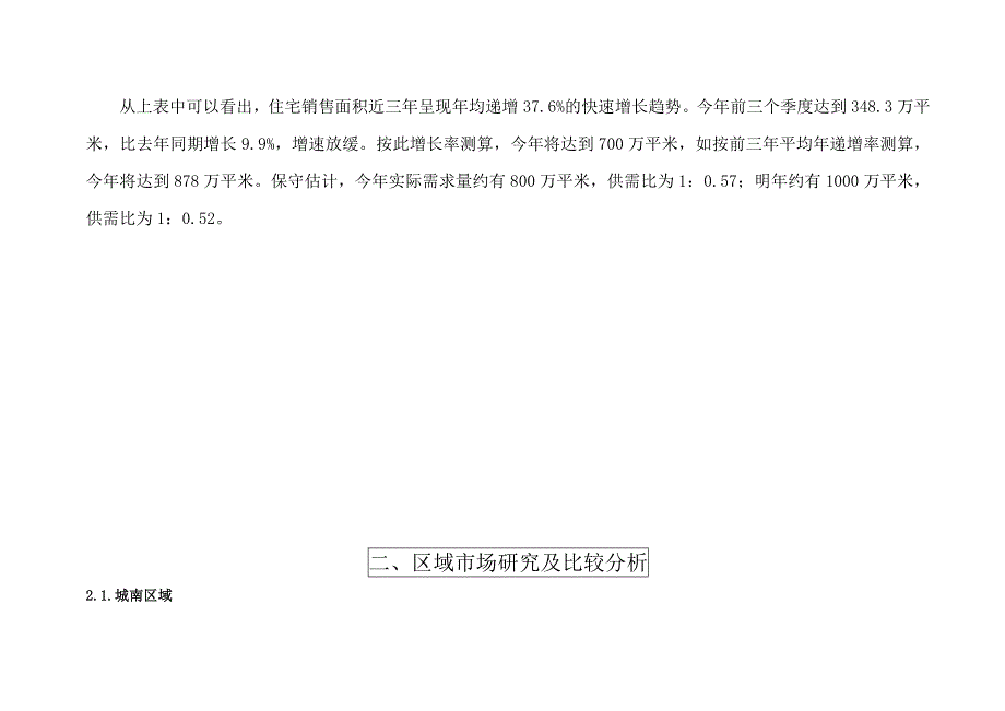 （市场分析）成都市曼哈顿项目市场分析报告_第4页