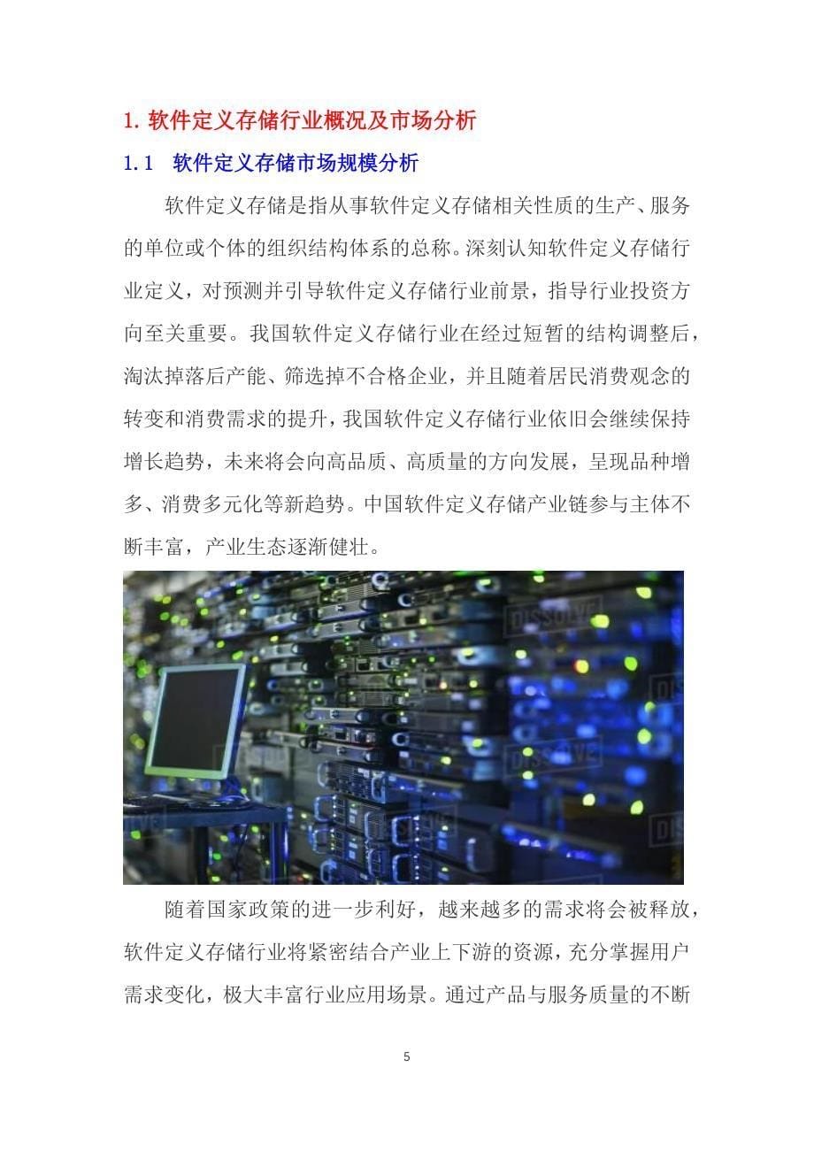 2020软件定义存储行业可行性研究报告_第5页