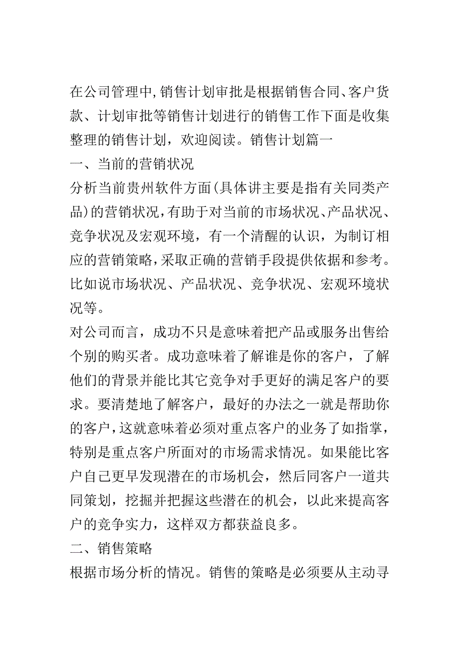 如何写销售计划书..doc_第2页